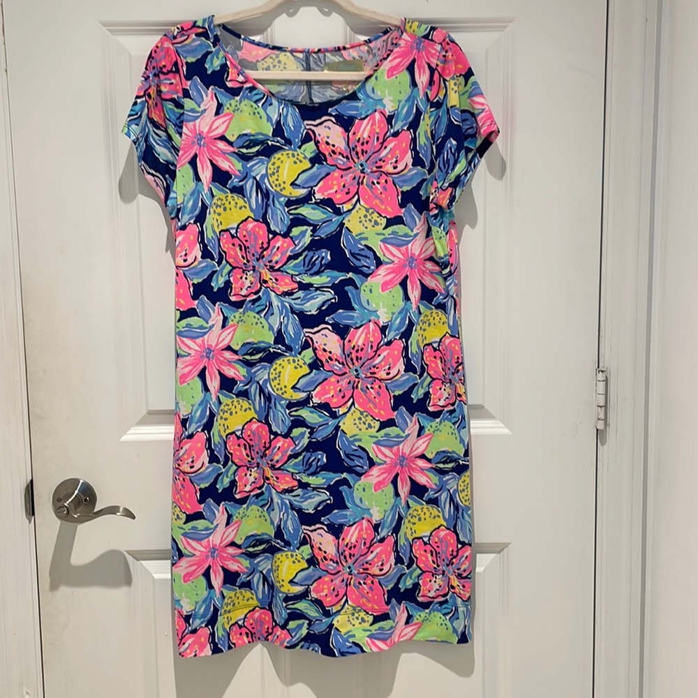 Lily Pulitzer Short Sleeve Marlowe Dress Sz L